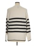 Divided by H&M 100% Acrylic Stripes Ivory Pullover Sweater Size XL - photo 2
