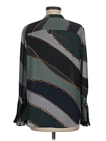 Ann Taylor Long Sleeve Blouse (view 2)