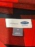 Old Navy 100% Cotton Plaid Red Long Sleeve Button-Down Shirt Size M - photo 7