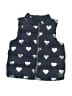 Baby Gap 100% Polyester Hearts Blue Black Vest Size 2T - photo 1