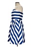 Outback Red Stripes Blue Cocktail Dress Size 10 - photo 5