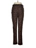 Seven7 Animal Print Brown Casual Pants Size M - photo 2