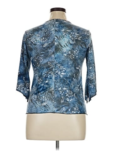 Brittany Black 3/4 Sleeve Blouse (view 2)