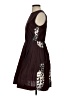 MSGM Graphic Brown Cocktail Dress Size EU (IT) 40 / US 4 - photo 5