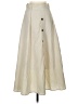 Unbranded Solid Ivory Casual Skirt Size S - photo 1