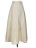 Unbranded Solid Ivory Casual Skirt Size S - photo 2
