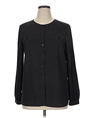 Ann Taylor LOFT Long Sleeve Blouse (view 1)