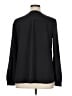 Ann Taylor LOFT 100% Polyester Black Long Sleeve Blouse Size XL - photo 2