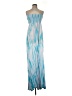 Element 100% Viscose Tie-dye Blue Casual Dress Size M - photo 1