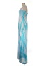Element 100% Viscose Tie-dye Blue Casual Dress Size M - photo 5