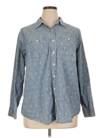 Lands' End Denim Jacket (view 1)