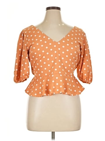 Meraki 3/4 Sleeve Blouse (view 1)
