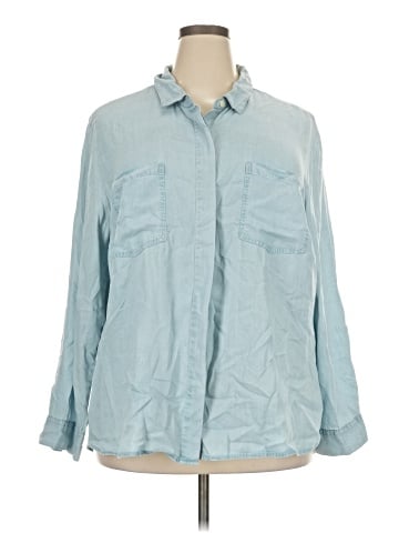 Alexander Jordan 3/4 Sleeve Button-Down Shirt (view 1)