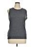 Athleta Gray Sleeveless T-Shirt Size XL - photo 1