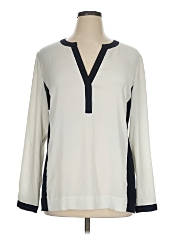Ann Taylor Long Sleeve Blouse (view 1)