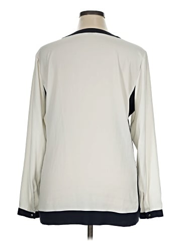 Ann Taylor Long Sleeve Blouse (view 2)
