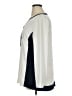 Ann Taylor 100% Polyester Ivory Long Sleeve Blouse Size 14 - photo 5