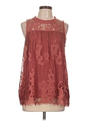 Taylor & Sage Sleeveless Blouse (view 1)