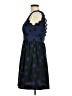 Corey Lynn Calter 100% Polyester Polka Dots Blue Cocktail Dress Size 6 - photo 5