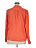 The Limited 100% Polyester Orange Long Sleeve Blouse Size XL - photo 2