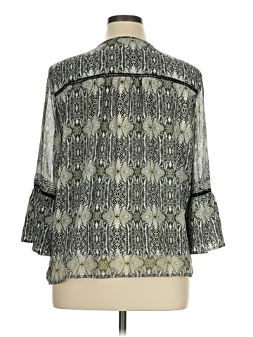Fever 3/4 Sleeve Blouse (view 2)