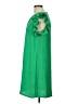 Mittoshop 100% Polyester Solid Green Casual Dress Size L - photo 5