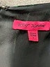 Betsey Johnson 100% Polyester Floral Black Cocktail Dress Size 4 - photo 7