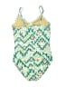 Old Navy Print Green One Piece Swimsuit Size L - photo 2