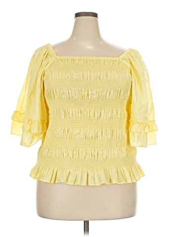 Cato 3/4 Sleeve Blouse (view 1)