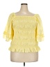 Cato Yellow 3/4 Sleeve Blouse Size 22 - photo 1