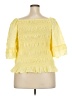 Cato Yellow 3/4 Sleeve Blouse Size 22 - photo 2