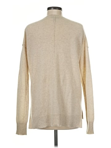 Aqua Cashmere Pullover Sweater (view 2)