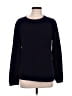 Talbots Outlet 100% Cotton Solid Blue Pullover Sweater Size L - photo 1
