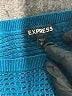 Express Metallic Teal Pullover Sweater Size S - photo 7