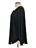Ann Taylor LOFT 100% Polyester Black Long Sleeve Blouse Size L - photo 5