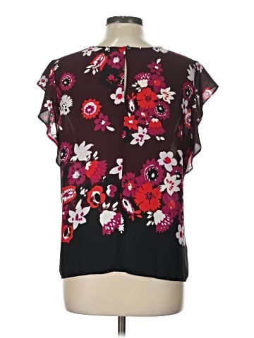 Ann Taylor Factory Short Sleeve Blouse (view 2)