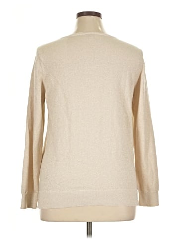 Ann Taylor LOFT Outlet Long Sleeve T-Shirt (view 2)