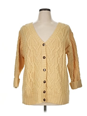 Aran Crafts Wool Cardigan (view 1)