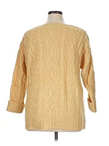 Aran Crafts Wool Cardigan (view 2)
