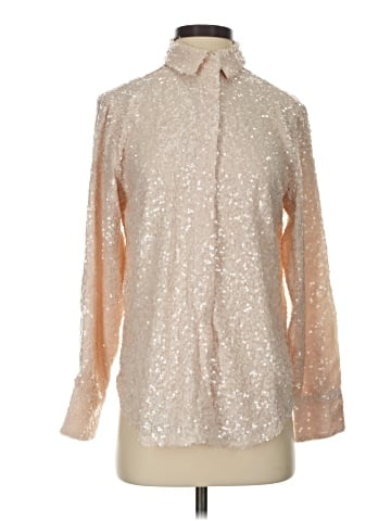 J.Crew Collection Long Sleeve Blouse (view 1)