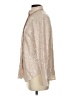 J.Crew Collection Metallic Silver Ivory Long Sleeve Blouse Size 2 - photo 5