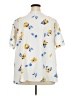 Isabel Maternity White Short Sleeve Blouse Size XXL Maternity - photo 2