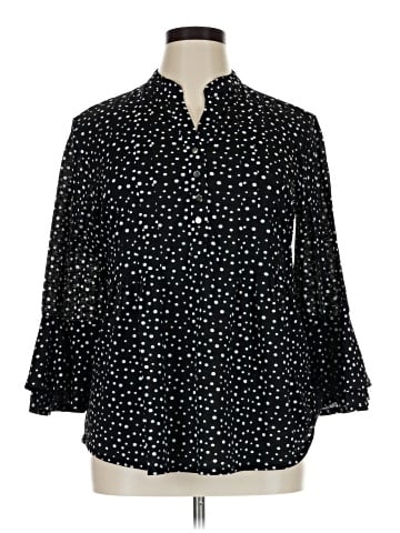 J.t.b. 3/4 Sleeve Button-Down Shirt (view 1)