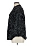 J.t.b. Polka Dots Black 3/4 Sleeve Button-Down Shirt Size XL - photo 5
