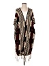 Full Tilt Burgundy Poncho Size S - photo 1