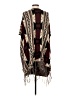 Full Tilt Burgundy Poncho Size S - photo 2
