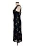 Reformation 100% Polyester Floral Black Cocktail Dress Size 6 - photo 5