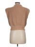 Cider 100% Polyester Tan Sweater Vest Size M - photo 2