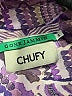 Chufy 100% Cotton Paisley Purple Romper Size L - photo 4