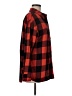 Old Navy 100% Cotton Plaid Red Long Sleeve Button-Down Shirt Size M - photo 4